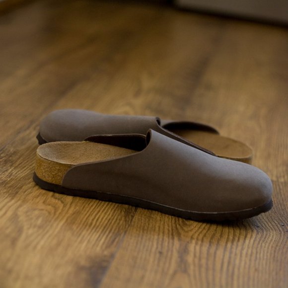 Birki's Birkenstock 250 L8 M6 39 Germany slip on clog neutral NWOT Birkibuc - Picture 7 of 10